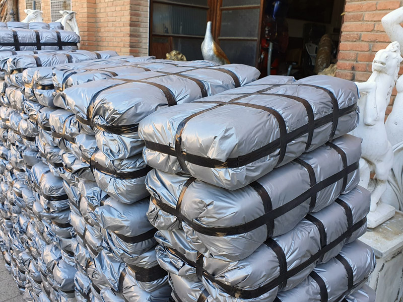 paquete ficticio de droga porex ligero 45x26x12.137u.